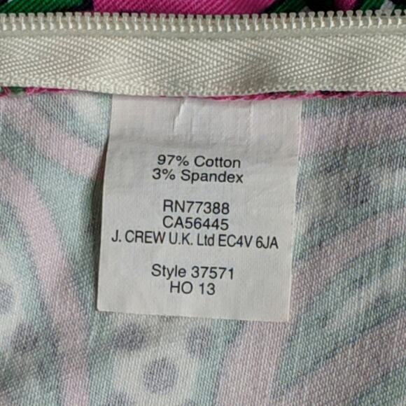 J. Crew Factory 5" Printed Stretch Chino Short (City Fit) 2 - Picture 6 of 6